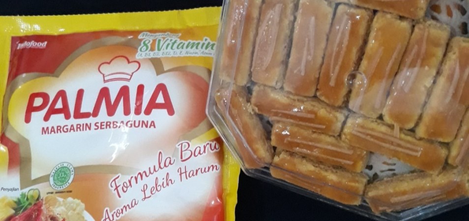 Resep Camilan Kue Kering Keju Balok Palmia I Margarin 