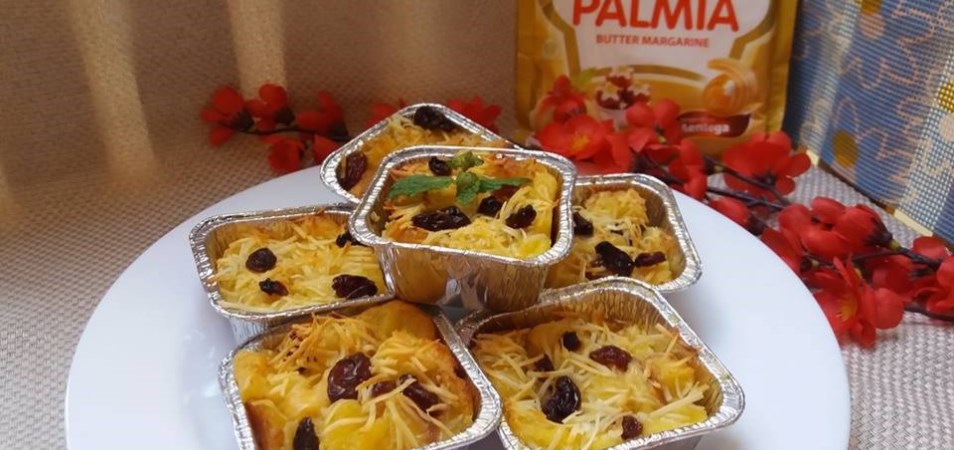 Resep Camilan - Puding Roti Tawar Keju - Palmia I Margarin 