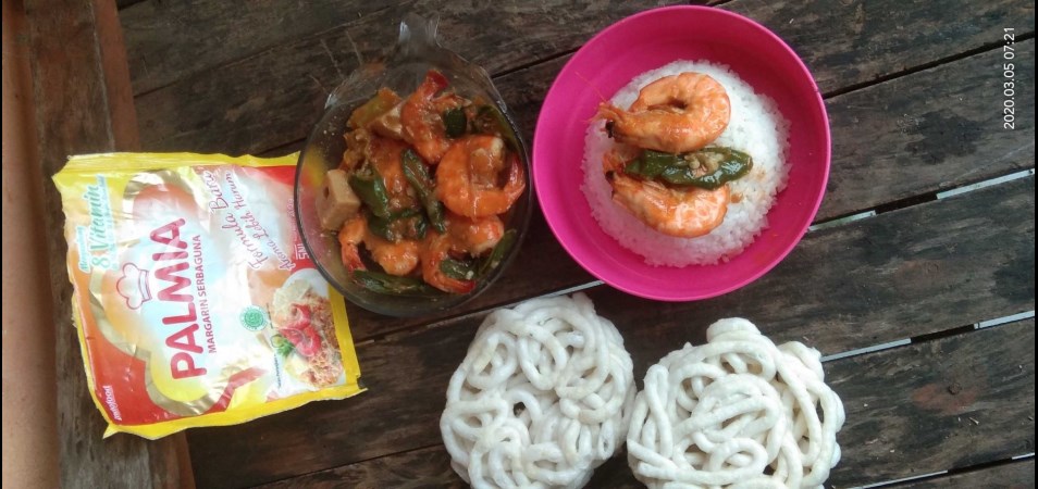 Resep Hidangan Utama - Udang Cabe Ijo - Palmia I Margarin 