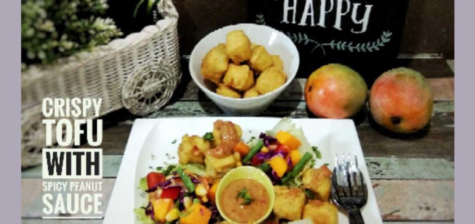 Salad Mangga Tahu Krispi