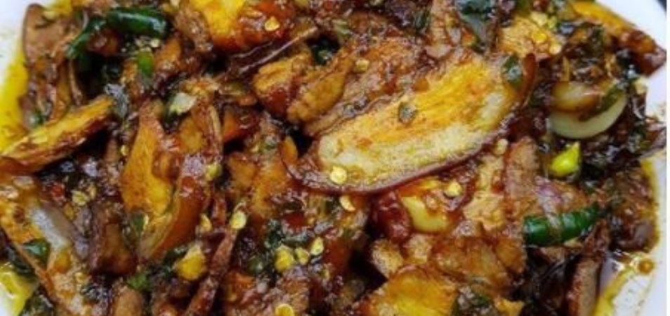 Balado Terong Ungu