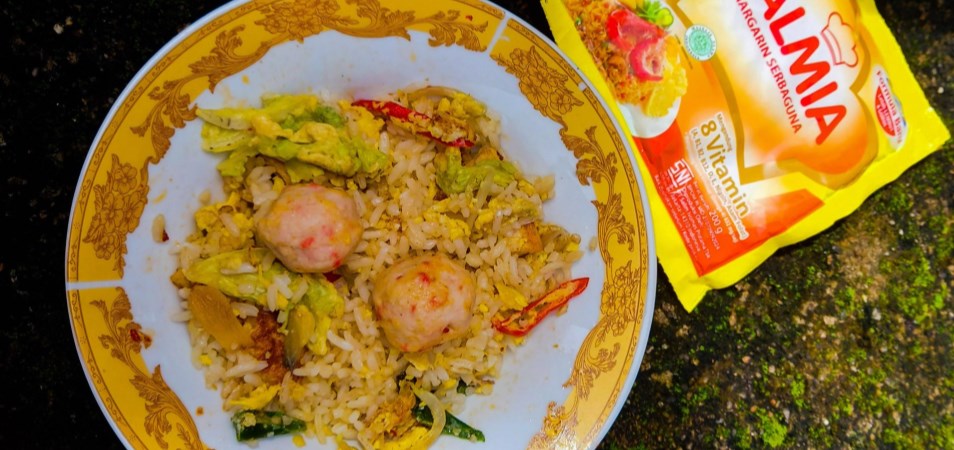 Nasi Goreng Bakso Sawi Putih Palmia