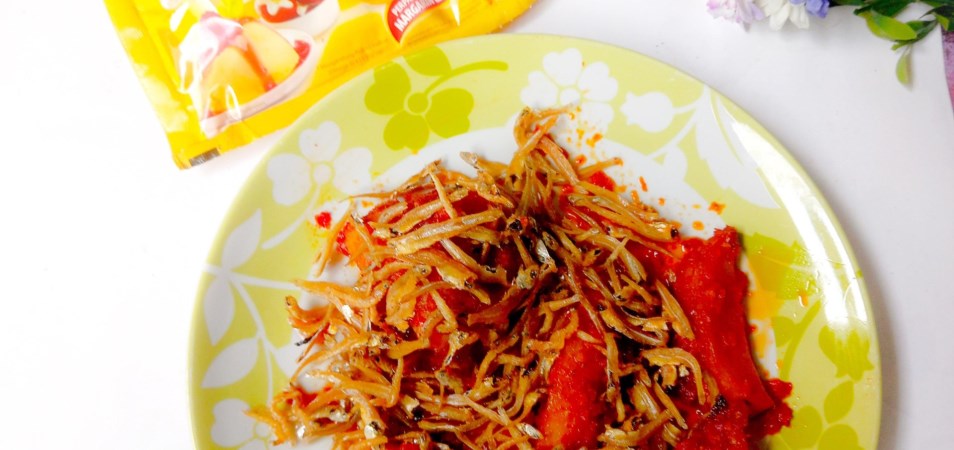 Kentang Teri Goreng Gurih Sambalado