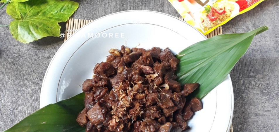 Sate Sapi Goreng