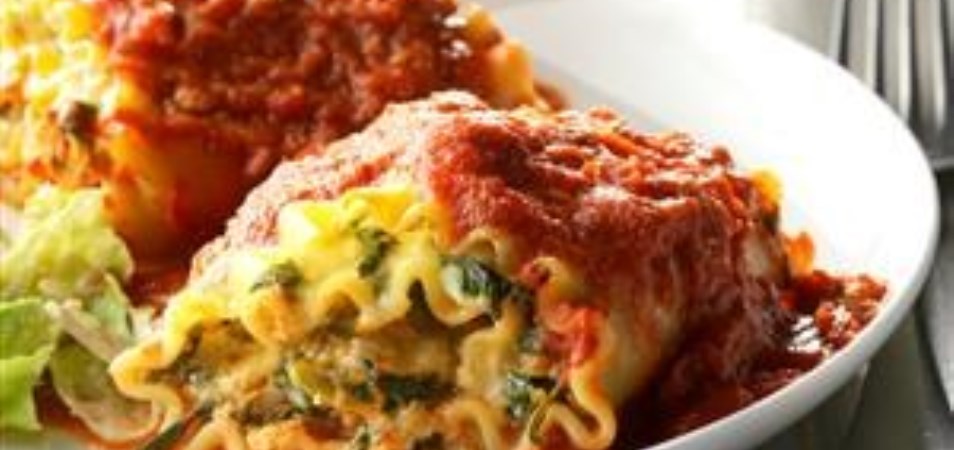 Lasagna Rolls Up