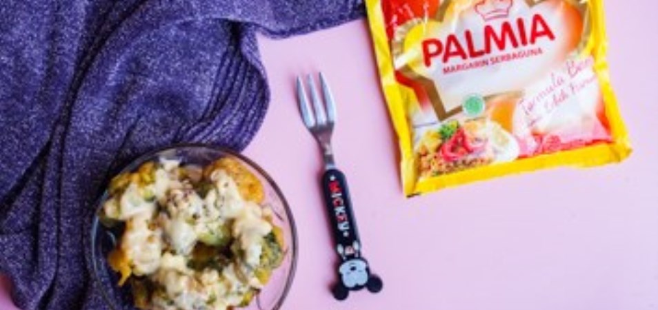 Crunchy Broccoli & Cauliflower Cheese