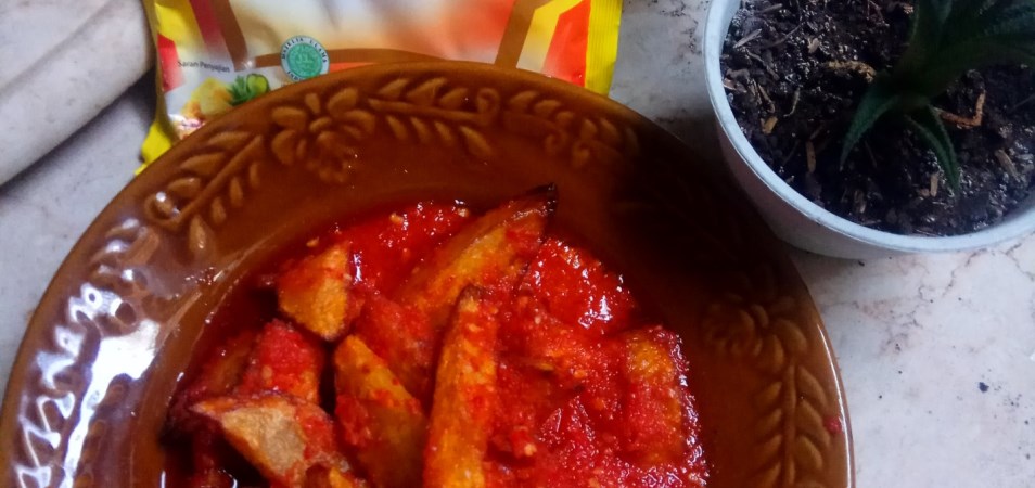 Kentang Teri Balado