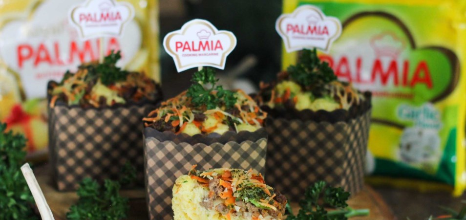 Vegie Garlic Cheese Muffin ala Palmia