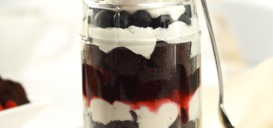 CHOCO CAKE IN A JAR