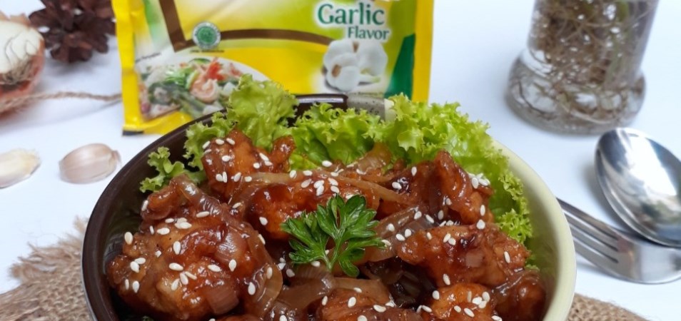 AYAM WIJEN with GARLIC