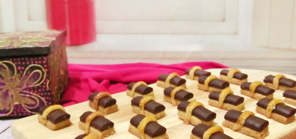 Choco stick cookies