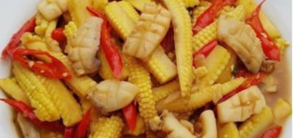 Resep Hidangan Utama Oseng Jagung Muda Palmia I 