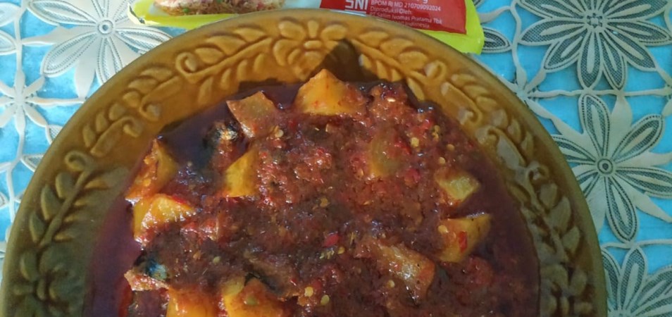 Sarden Kentang Balado