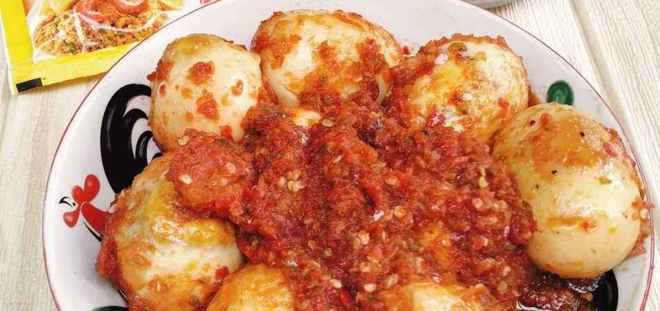 Telur Balado Bumbu Ketumbar