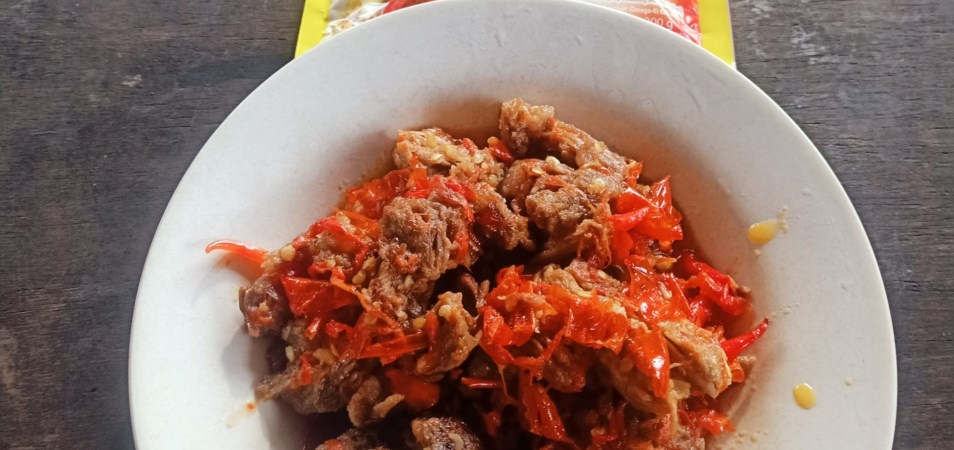 Sambal Daging Basah