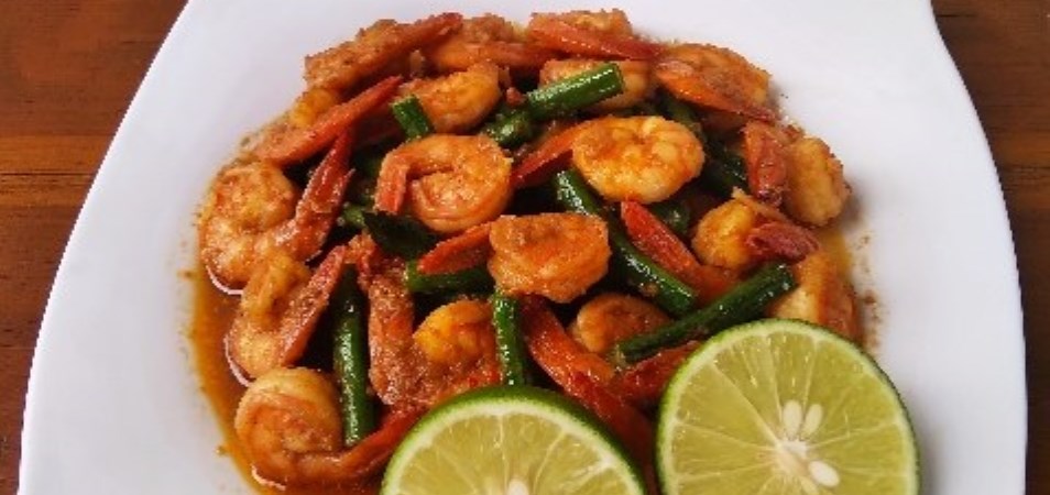 Udang Santan Asam Manis