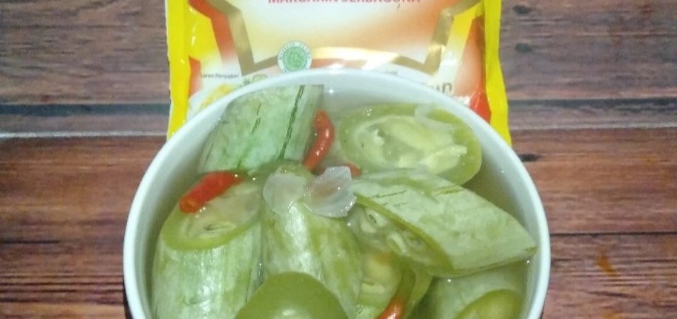 Sayur Pare Belut