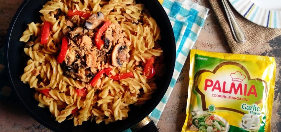 Fusilli Tuna Jamur