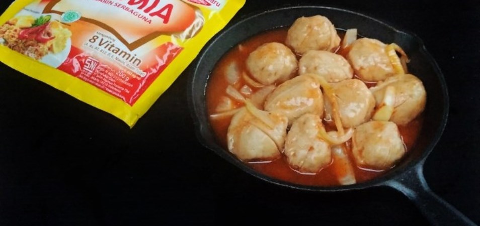 Bakso Ayam Kuah Asam Manis