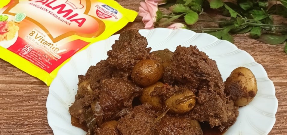 Rendang Padang Daging Kentang