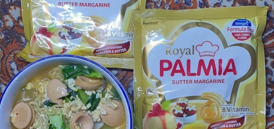 Mie kuah Royal Palmia butter