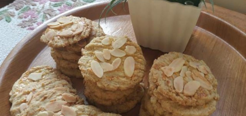 Oat Almond cookies