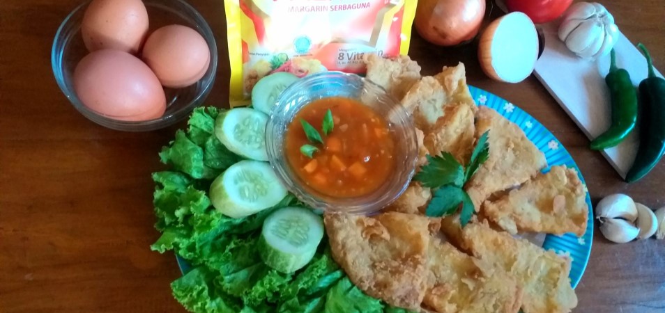 Telur Krispi Saus Margarin