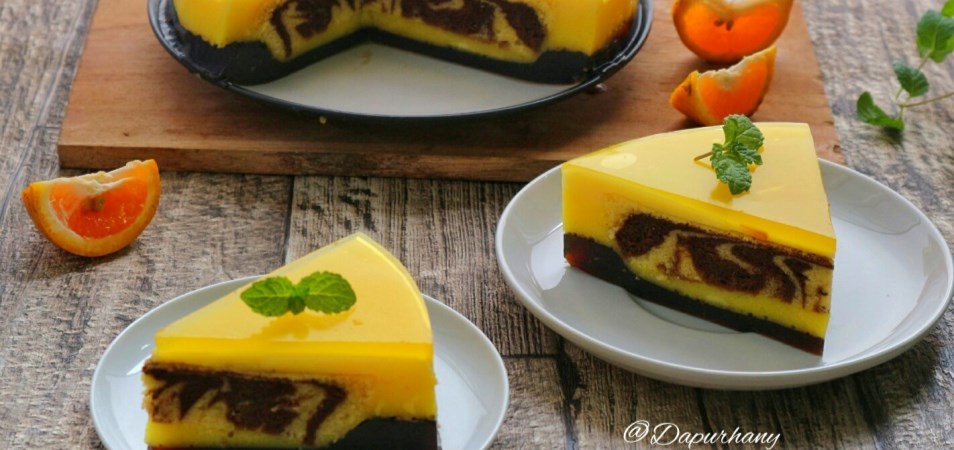 Puding Cake Marmer