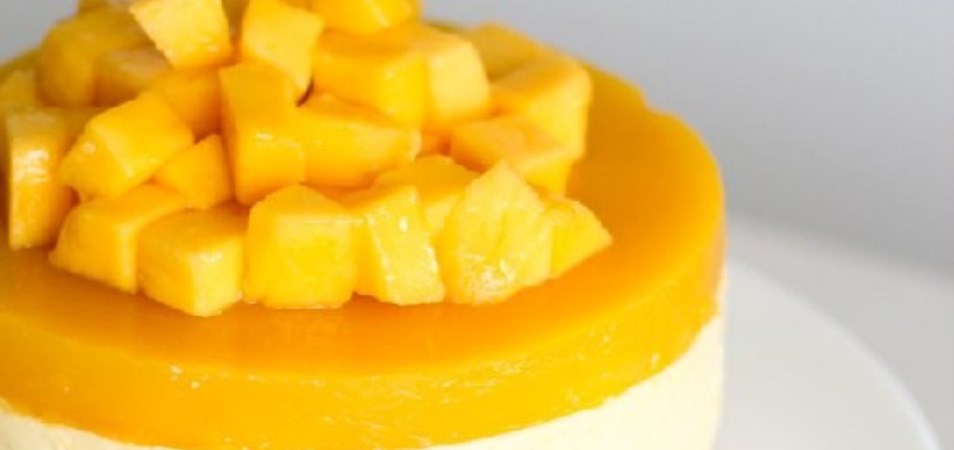 Cheese Mango Cake