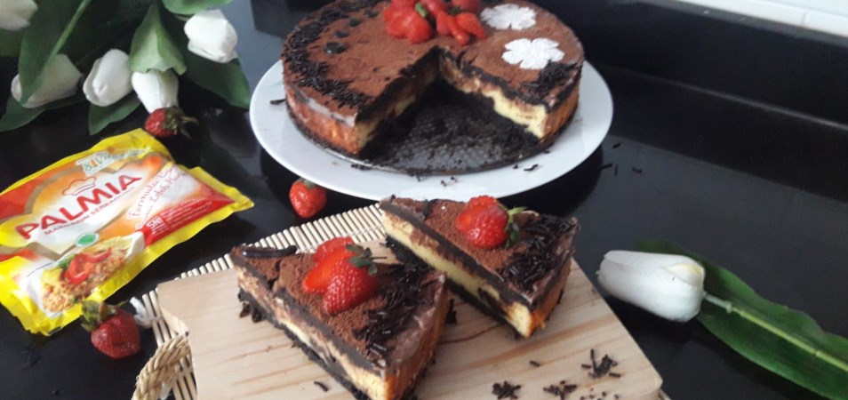 Chocolate Marble Cheese Cake