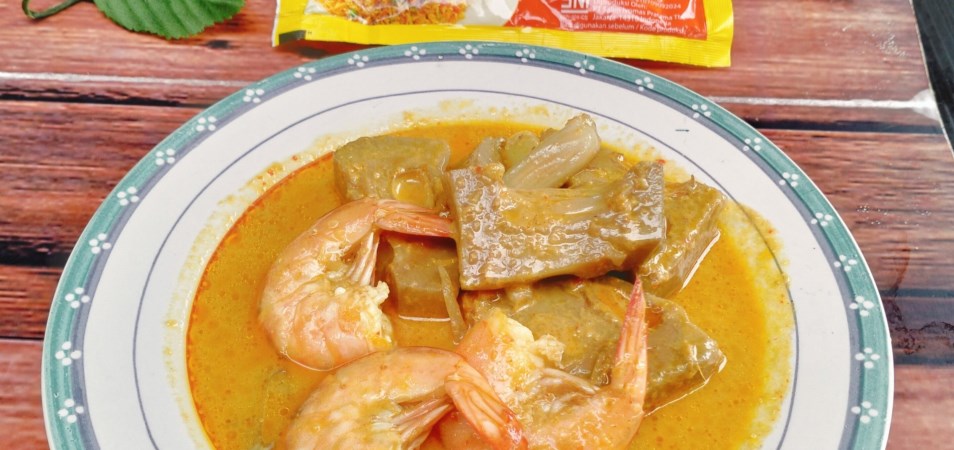 Gori Udang Santan Kuning