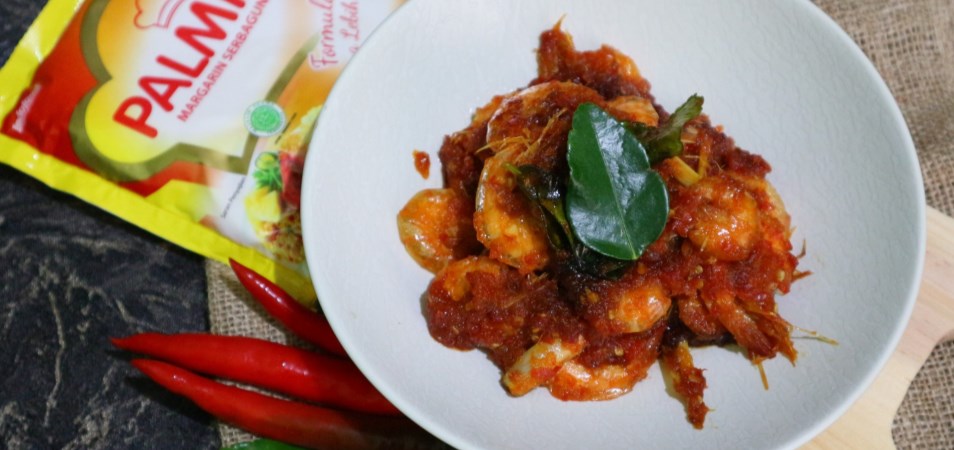 Resep Udang bumbu Sambal Pedas