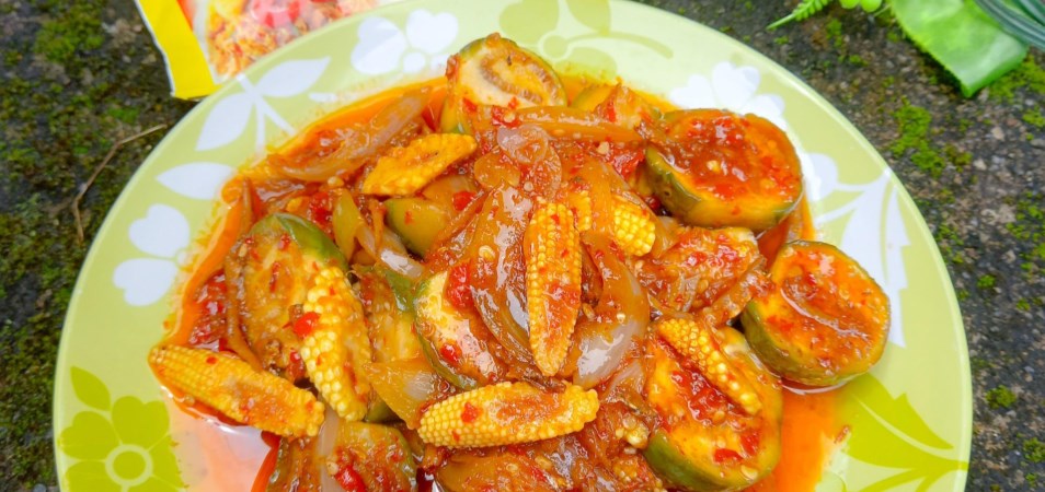 Balado Putren Terong Teri