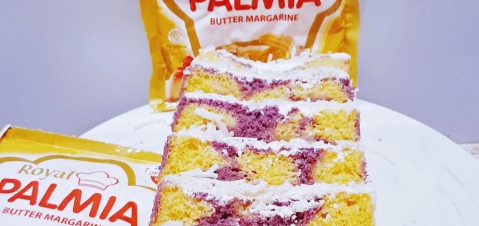 Bolu Lapis Ubi Ungu Kukus