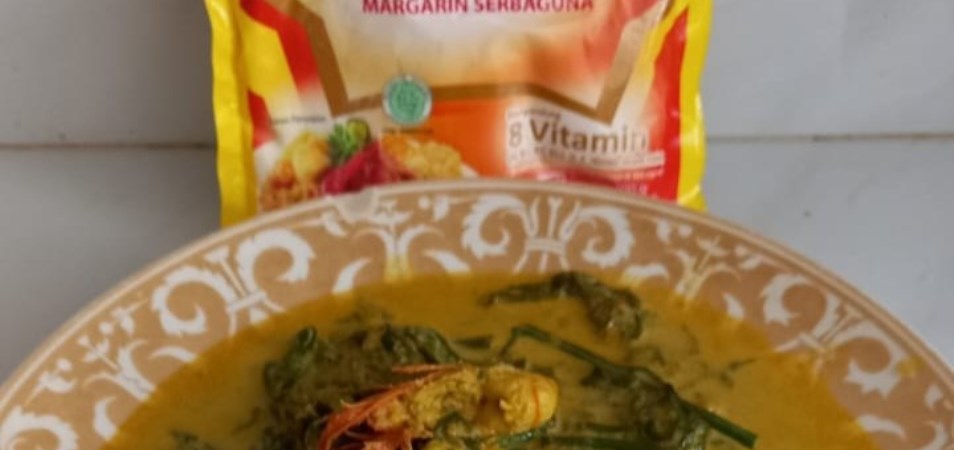 Pakis Udang Gulai Pedas