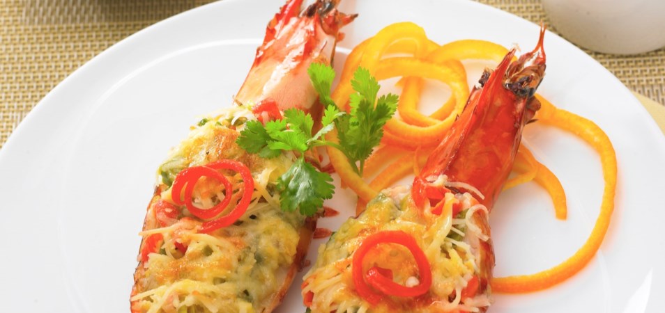 BAKED TIGER PRAWN