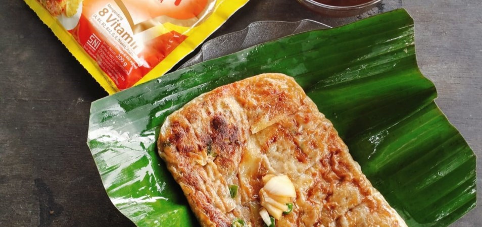 Martabak Isi Telor Daun Bawang