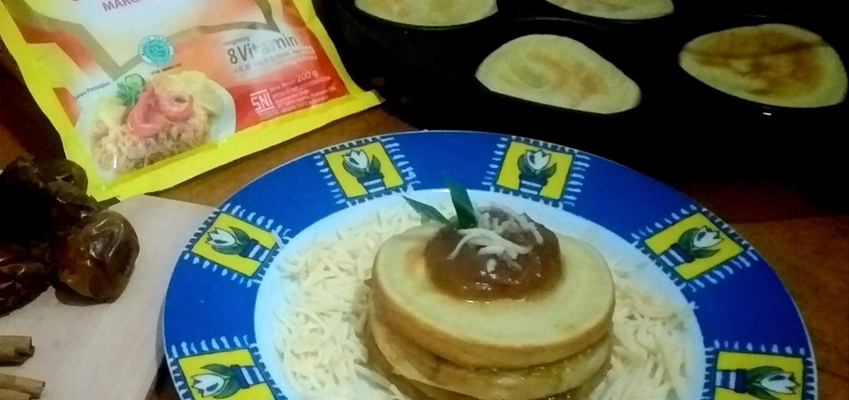 Pancake Kurma Keju Palmia