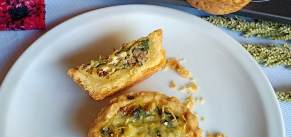 Quiche Daging dan Daun Singkong