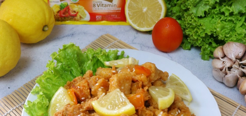 Ayam Saus Lemon