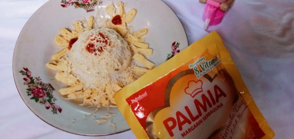 Nasi palmia  anti galau buat anak2 gtm