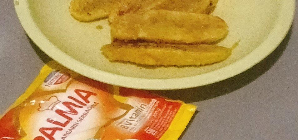 Pisang Lilin Belah Goreng Krispy