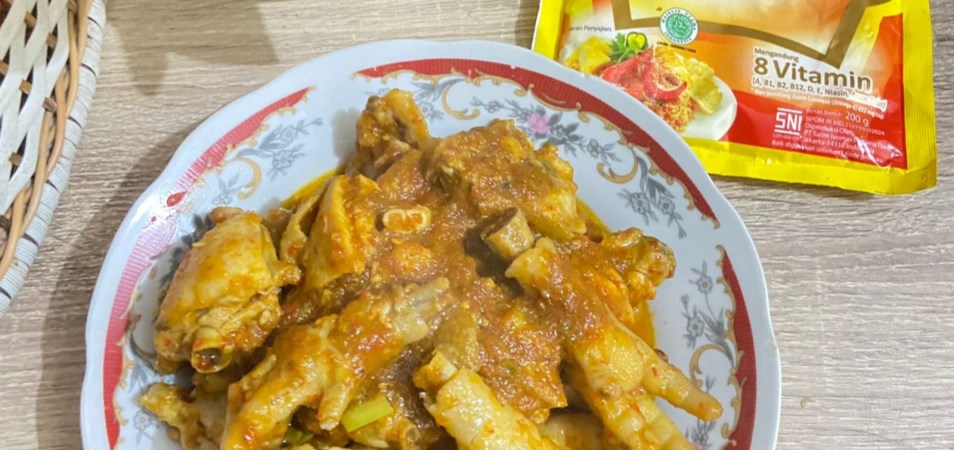 Rica-Rica Ceker Daging Ayam