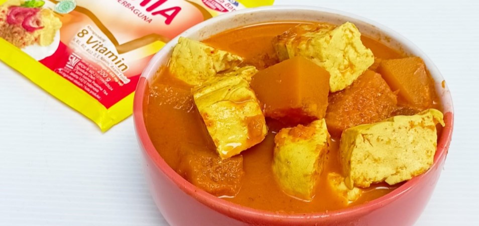 Labu Kuning Tahu Gulai