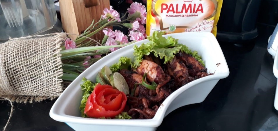 Cumi Bakar Saus Tiram