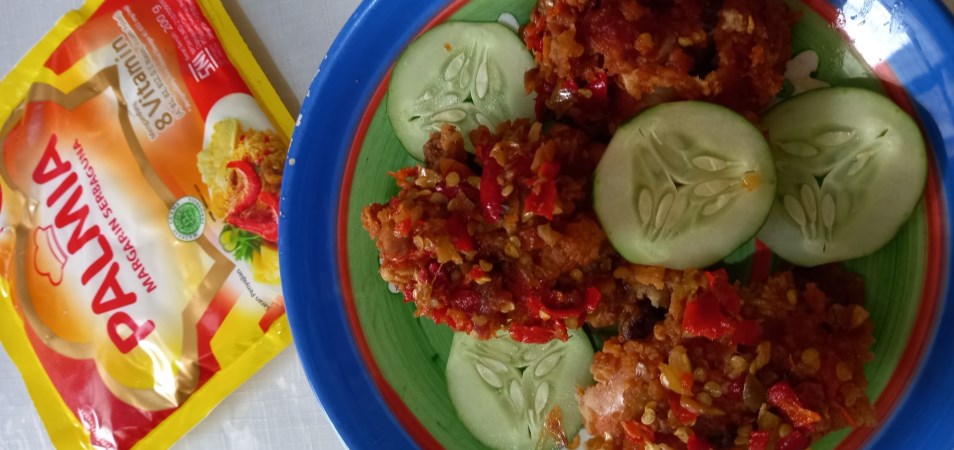 Ayam Kriuk Sambel Pedas