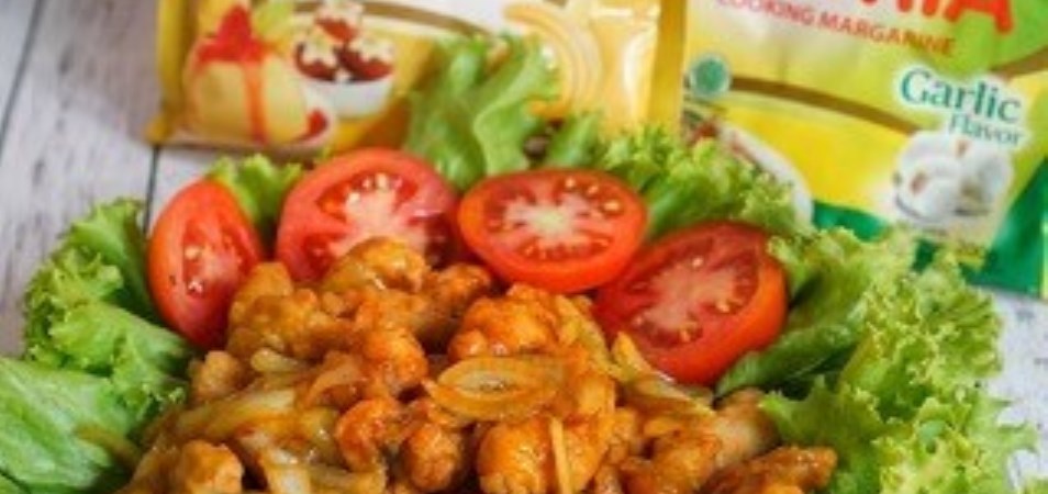 Ayam Crispy Saus Mentega