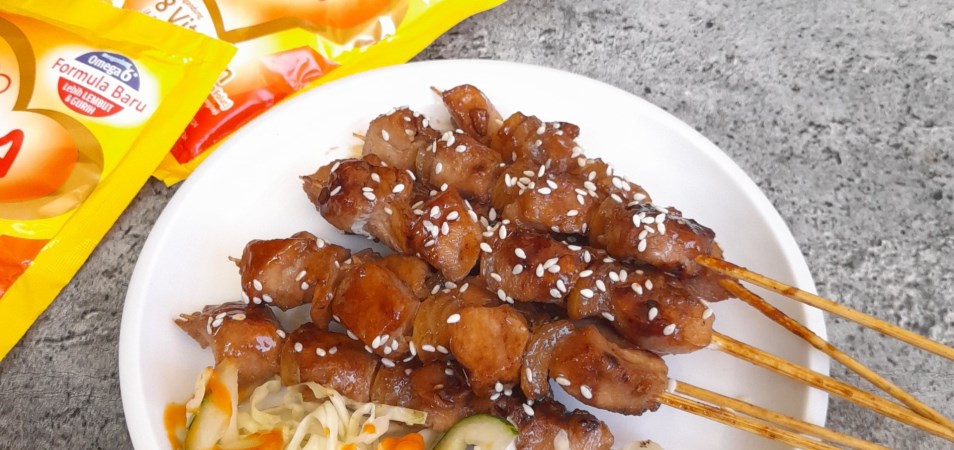 Sate Ayam Teriyaki