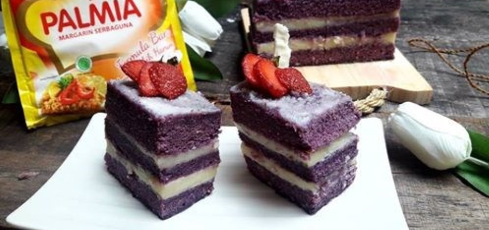 Taro Cake With Filling