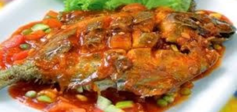 Ikan Bawal Goreng Mentega